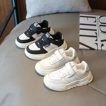 Children s Casual Shoes Cartoon Spring Autumn Fashion Low Top Boys Sports Casual Running Shoes Tennis Sneaker 2024 New 26 Insole16.6cm бежевый