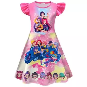 Children s Dress Role Play Dress Girl s A-line Dress Party Dress Up Dress 140
