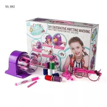 Children S Educational Diy Braider Braided Rope Electric Handmade Girl Play House Toy