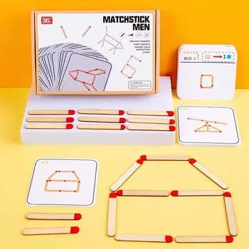 Children S Educational Thinking Training Toys Magnetic Advanced Logic Olympiad Match Problem-Solving Game Concentration Table Game
