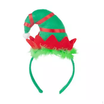 Children s Elf Hairband for Halloween Celebrations зелёный