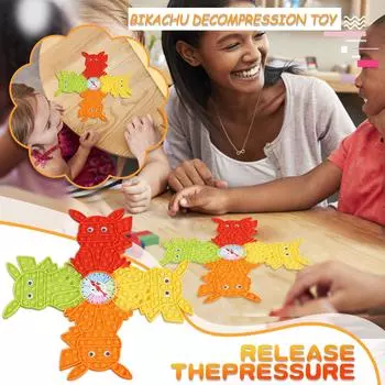 Детские сенсорные сенсорные игрушки для снятия стресса на кончиках пальцев, силиконовые настольные игрушки