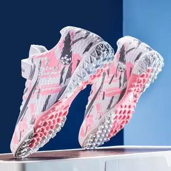 Children s football shoes boys and girls students grass training broken nail shoes TF professional football shoes 28