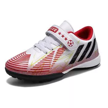 Children s football shoes Boys and girls with broken nails Primary school students Indoor and outdoor sports Football shoes Youth anti-skid traini 30