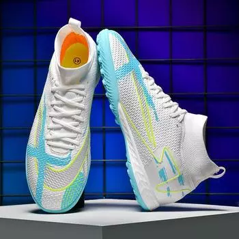 Children s Football Shoes Male Teen Student Female TF Shattered Nails AG Spikes Competition Training Sneakers One Shoe 33