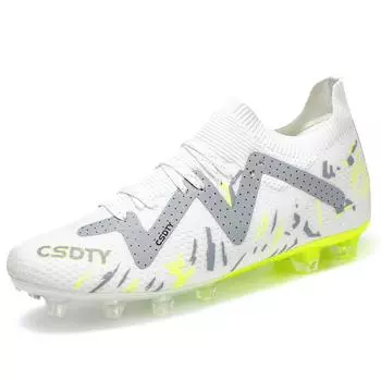 Children s Football Shoes Student Adult Game Training Youth Sports AG Spike TF Shattered Spike Sneakers 35