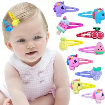 Children s Hair Cards Cute Fruit Hair Clips Children s Hair Accessories Cute Girls Summer Wind Tide Children s Hair Accessories Plastic