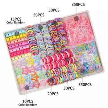 Children s jewelry hair clip, hairpin, princess hair rope, headband, girls Korean version hair accessory combination set