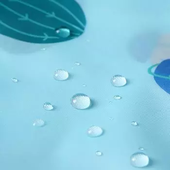 Children s Painting Apron Kids Long Sleeve Waterproof Apron Art Craft Painting Cook Feeding Cartoon Smock for Painting Cooking height for 90-120cm розовый