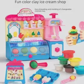 Children s Playhouse Ice Cream Machine Toy - Internet Sensation Birthday Gift for Girls Ages 3-6 E-commerce Box