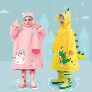 Children s Raincoat Girls Boys Baby Raincoat Girls Raincoat Kindergarten Poncho 5 Children 4 Years Old S