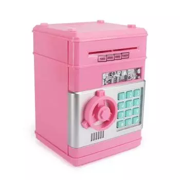 Children S Safe Small Mini Piggy Bank Safe Coin-Operated Piggy Bank Girls Boys Toys