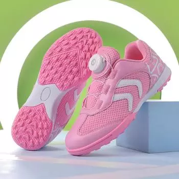 Children s Shattered Nails TF Youth Game Training Student Special Rotary Buckle Mesh Football Shoes Boys Sports Frisbee 29