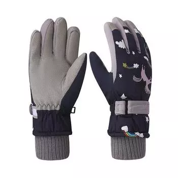 Children s Ski Gloves Children s Gloves Children s Warm Gloves Waterproof Children s Winter Gloves Play with Snow Gloves M