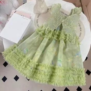 Children s Skirts Children Summer Dresses Girls Butterfly Princess Dress Girls Skirt 150cm