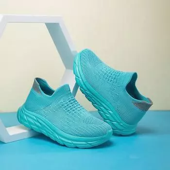 Children s socks and shoes Children s casual sports shoes Boys and girls popular flying weaving classmates fashion personality lightweight shoes 28