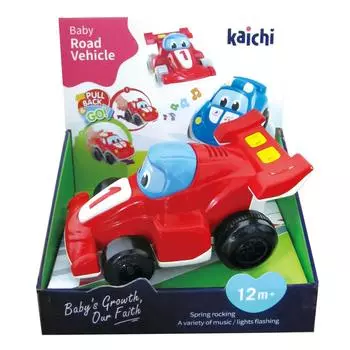 Children S Sound And Light Music Inertia Car, Boys And Babies Educational Early Education Toys Music Cartoon Toys