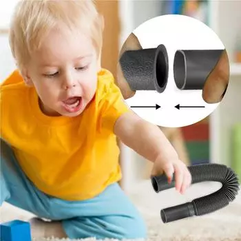 Children s Vent Decompression Toy Telescopic Bellows Sensory Toy чёрный