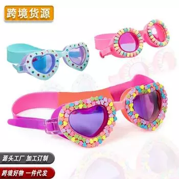 Children s Waterproof Swimming Goggles High-definition Toddler Safety Goggles Diving Cartoon Anti-Fog Glasses Swimming Gear цветной печати леопарда