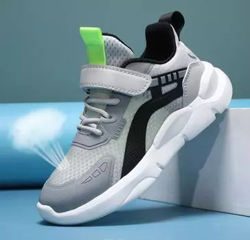 Children Shoes Boys Sneaker 2024 New Summer Comfortable Kids Casual Sneaker School Sports Tennis Boy Outdoor Light Running shoes 29 чёрный