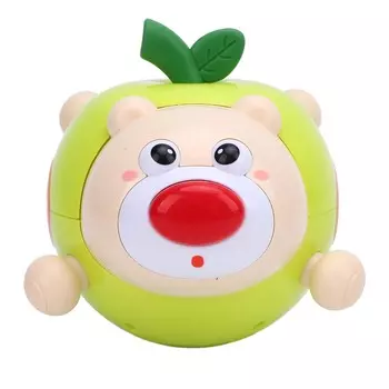 Children Wobble Toy Baby Puzzle Early Education Sound Effects Children Toy for Kids Green зелёный