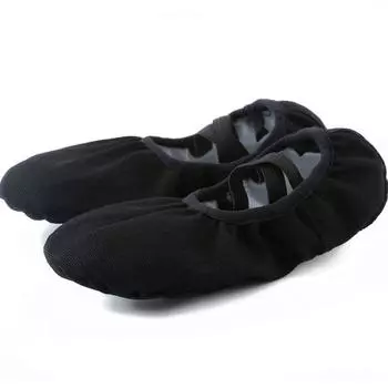 Children Yoga Canvas Soft Sole Ballet Dance Girls Ballet Shoes Dance Shoes Girls Shoes Flats Shoes 43