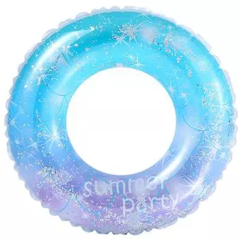 Childrens And Adult Swimming Circle Thickened Starry Sky Mermaid Water Toy NO.80(40-55KG)