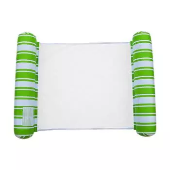 Childrens Striped New Cylindrical Inflatable Floating Drainage Hammock Toy