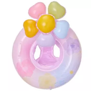 Childrens Swimming Circle Seat Circle Cartoon Flower Shape Creative Water Toys