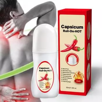 Chili Roller для облегчения боли в суставах и массажа 50 мл One Size