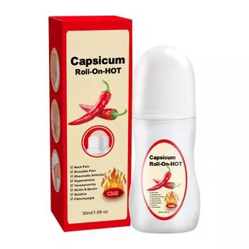 Chili Roller для облегчения боли в суставах и массажа 50 мл One Size