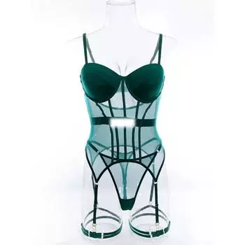 CHILLGIO Женские сетчатые бюстгальтеры и трусы, модные облегающие эротичные однотонные тонкие сексуальные комплекты интимного нижнего белья на косточках пуш-ап S