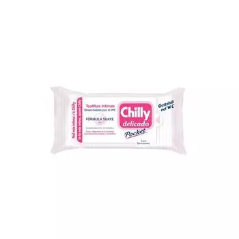 Chilly Delicado Pocket Toallitas ?timas F?mula Suave 12 Unidades