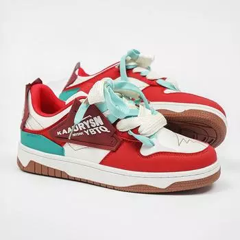 China-Chic Ins модная повседневная обувь мужская шикарная универсальная студенческая контрастная пара кроссовок 40 чёрный