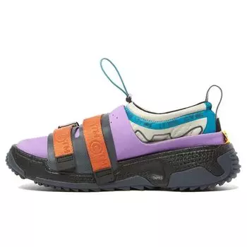 Chinatown Market X Li Ning Pangu Bricks Outdoor Функциональные сандалии с низким верхом Three Ways Мужские сандалии Фиолетовый Черный AGLR155-3 42
