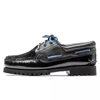 Chinatown Market X Timberland Low Top Three Eye Casual Leather Shoes Men Shoes Blue Black A41QW001 44