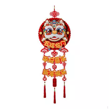 Chinese Snake Year Hanging Decoration Plush Cloth Style C