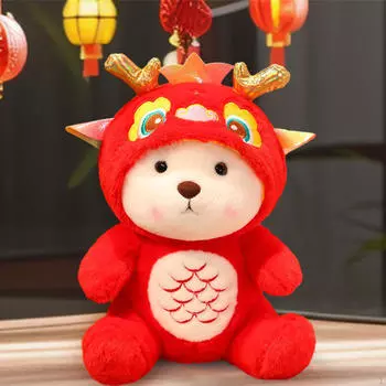 Китайская фигурка дракона для праздничного декора дома 25cm