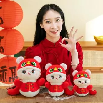 Chinese Zodiac Snake Plush Doll 2025 Year of The Snake Stuffed Animal Spring S