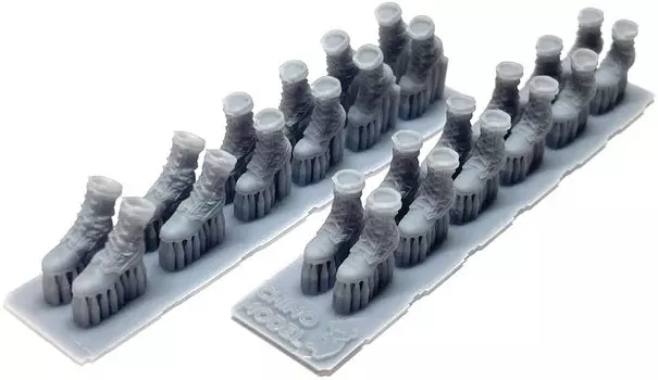 Chino Model American Jungle Boots Plastic Model Parts 1/35 CM-117