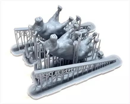 Chino Model Military Animal Series 2 Asian Cows 3D Printer Kit 1/35 CMMA-001