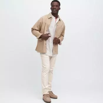 Uniqlo Япония Slim Fit Чинос 09 BLACK/70