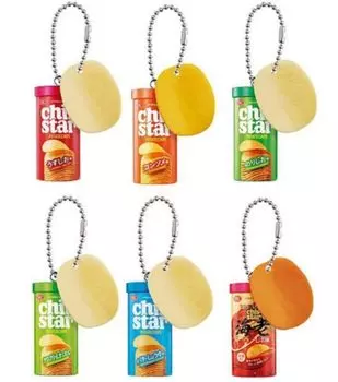 Chipster Mini Charm x All 6 Types Set Full Comp Gacha Gacha Capsule Toy (Перепродажа)