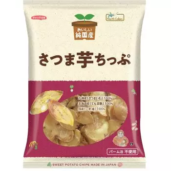 Чипсы из чистого домашнего батата от Vegetable Heart North Colors 115 г 12 упаковок