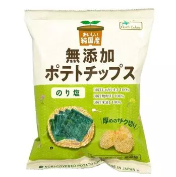 Чипсы картофельные отечественные North Colors Nori Salt 53gx12