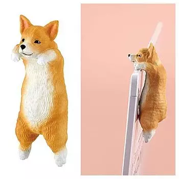 Chirachira Animals Welsh Gacha Gacha Capsule Toy [1. Corgi] (single item)