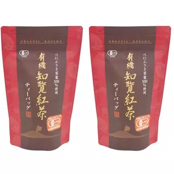 Chiran tea Japanese black tea tea bags 3g x 15 packs Organic Kagoshima tea Chiran enlarged version (2 bags)