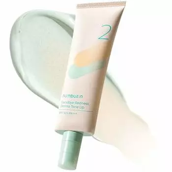 Числа в (нумбузин) нет. 2 Redness Cover Green Tone Up Cream SPF50+ PA+++ 50 мл | совместимая с УФ корейская косметика корейская база под макияж корейская кожа c