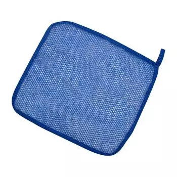 Чистая губка, отшелушивающая сетка, длинная чистая губка для ванны, отшелушивающая и разглаживающая кожу для душа One Size синий