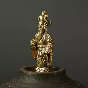 Чистая латунь для богатства и удачи, украшения для дома в стиле Бога богатства.